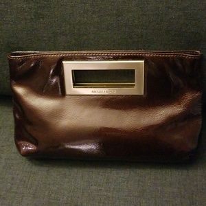 Patent Leather Michael Kors Clutch